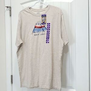 State of Mine Mens- "Get lost" tshirt- XXL, NWT